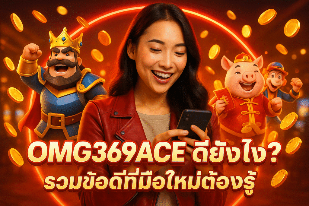 OMG369ACE ดียังไง? รวมข้อดีที่มือใหม่ต้องรู้